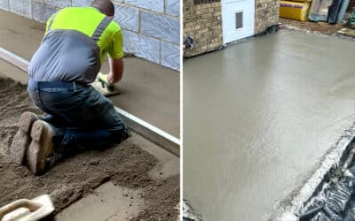 The difference between concrete and screed