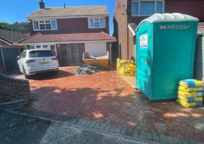 Exterior of a home extension in Milton Keynes
