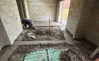 Floor screeding in North Kilworth – 100㎡
