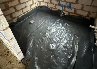 Floor screeding at a small home extension in Irchester, Northamptonshire