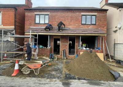 Exterior of a new build property