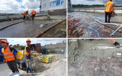 Fibre reinforced screed – Plymouth, Devon