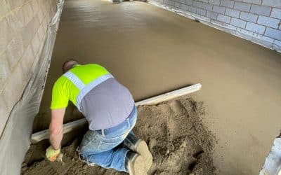 Floor screeding flats – Northampton – 45m²