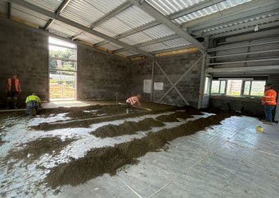 Polymer reinforced screed – Wellingborough – 2000㎡