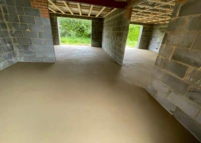 Floor screeding – New build – Earls Barton