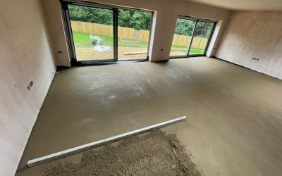 Traditional floor screed – Kettering