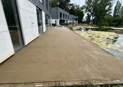 Polymer floor screed –  Welton, Northants – 90m²