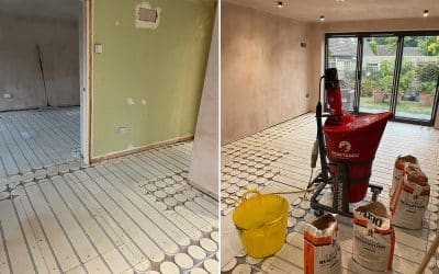 Self levelling screed – Pitsford, Northampton