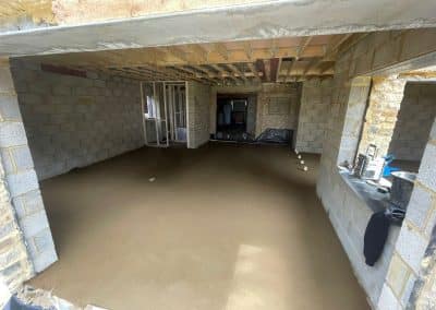 Floor screeding Olney – New build property in Buckinghamshire