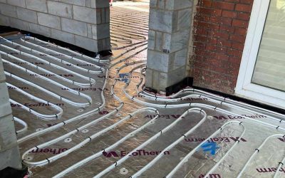Underfloor heating screed – Kettering