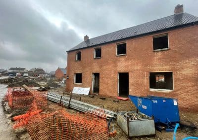 Underfloor heating screed – North Kilworth, Leicestershire – 120㎡