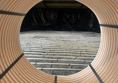 Underfloor heating installation, with fast drying screed, Brixworth – 250m²